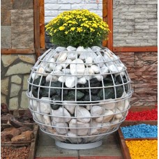 Габион ландшафтный шар с болтовым оцинкованным соединением нержавеющий 0,7х5,5х50х100 мм