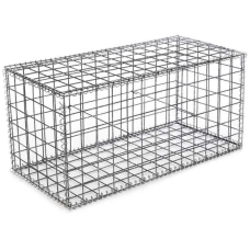 Габион сварной коробчатый болтовой оцинкованный (Ц) 0,5х0,5х0,5х4х50х50 мм ГОСТ Р 58120-2018