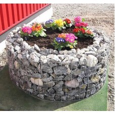 Габион ландшафтный клумба болтовой оцинкованный (Ц) 1,1х1,1х0,5х4х50х50 мм ГОСТ Р 58120-2018