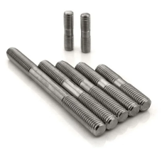 Шпилька стальная для ввертывания в мягкий металл с клеевым стопором оцинкованная исп.1 38ХА М3х30 мм ОСТ 1 31813-80