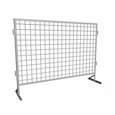 Защитное ограждение мобильное оцинкованное (Ц) 2050х400х2300х3,8х100х100 мм